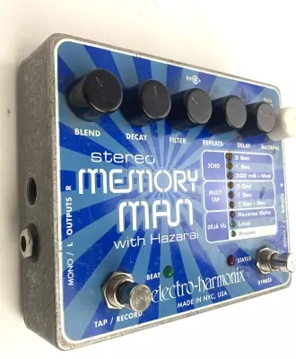 EHX STEREO MEMORYMAN W/HAZARAI